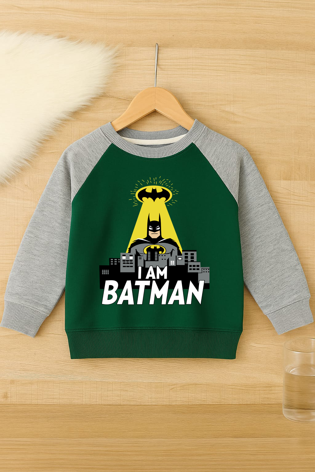 Wranglan batman kids sweatshirt