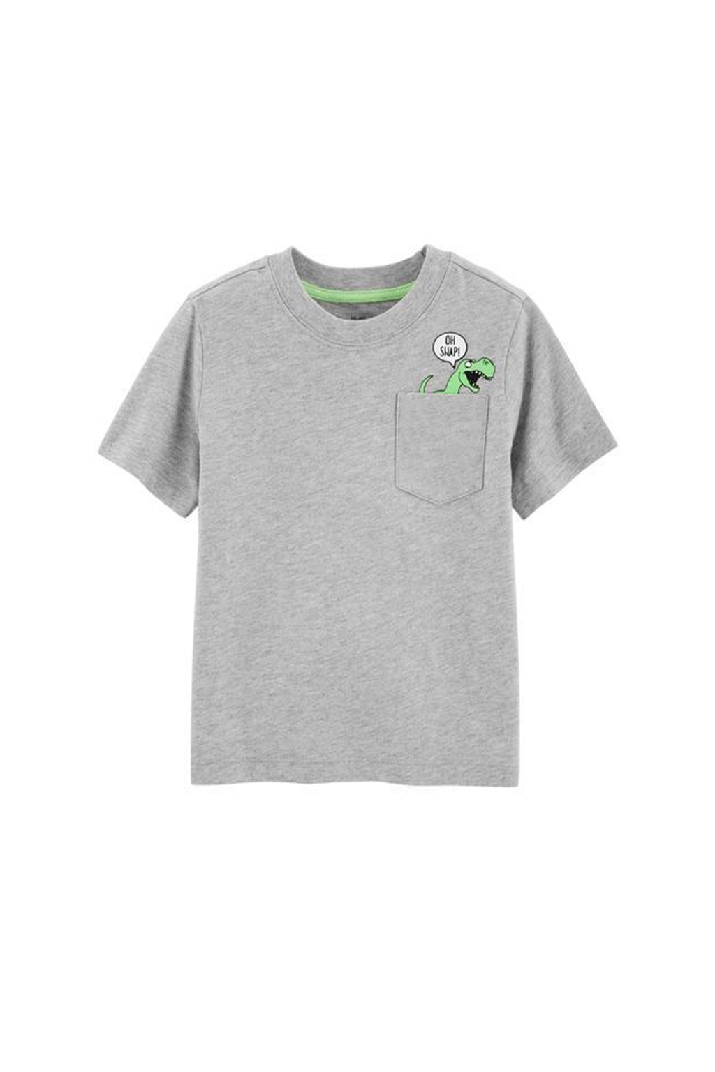 Dino pocket summer kids tshirt