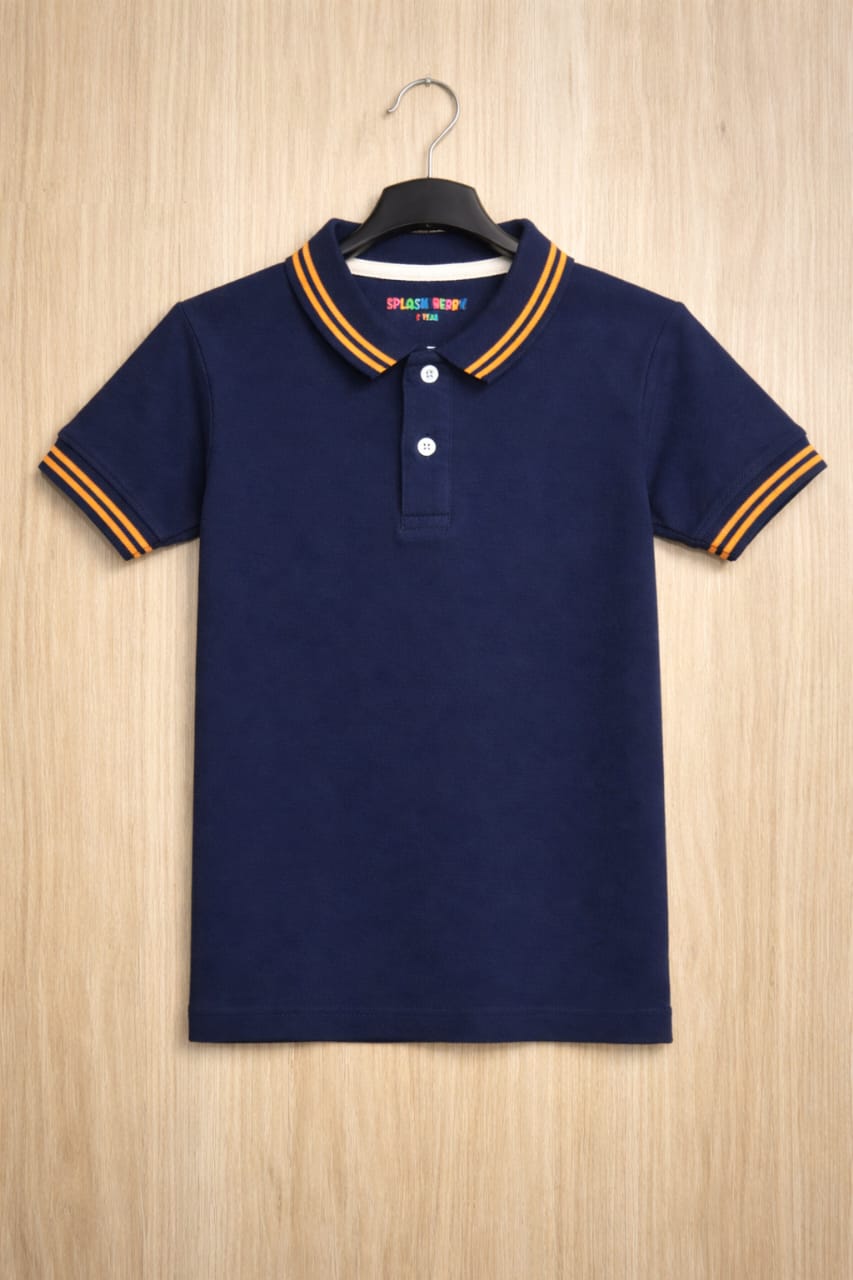 Midnight Accent Polo kids summer t-shirt