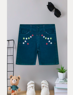 Mini Blue Charm denim kids summer short