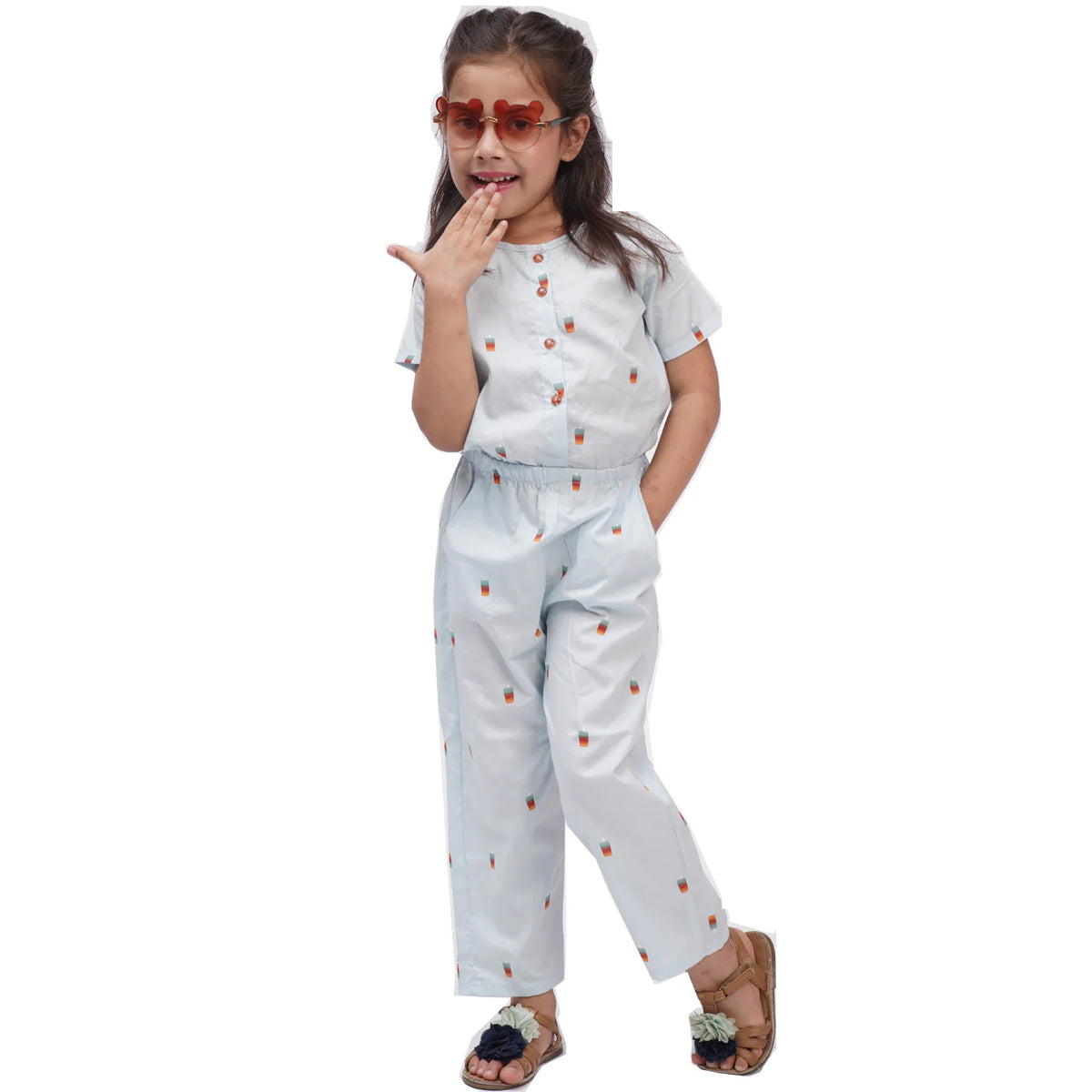 Cuddle Cloud Girls Jumpsuit