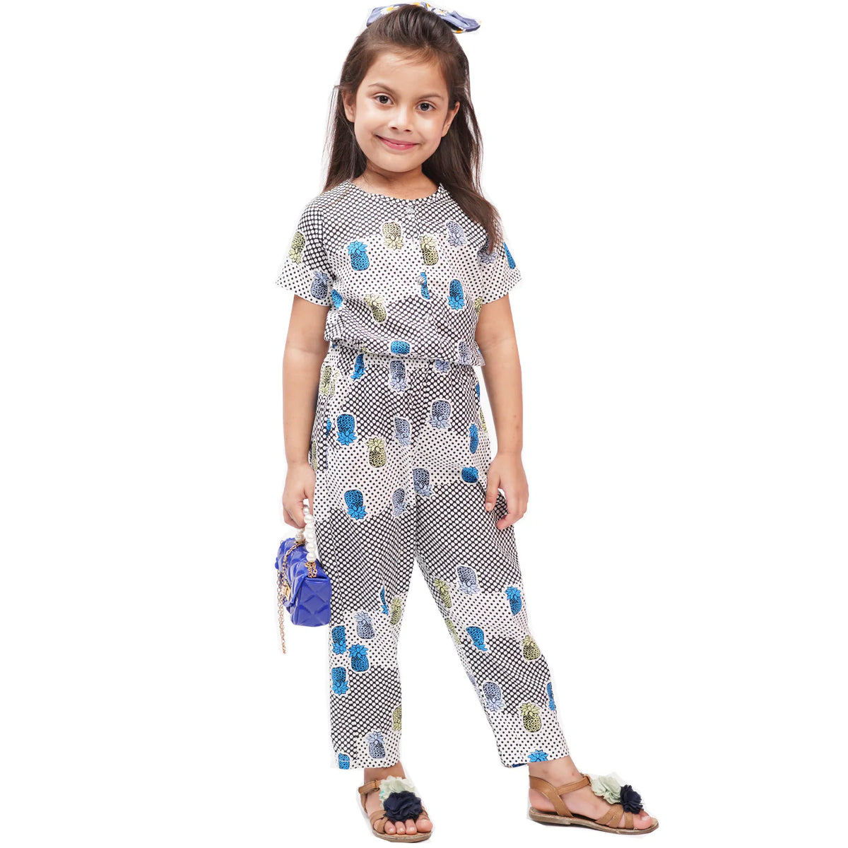 Twinkle Tots Girls Jumpsuit