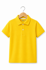 Classic Yellow Kids Polo