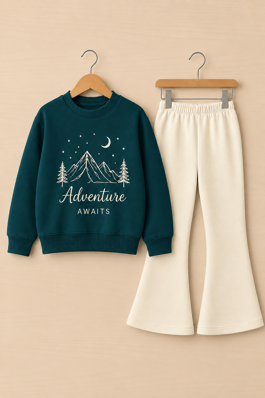 Adventure Awaits kids Sweatshirt And trouser