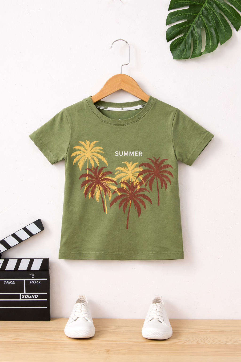 Summer golden tree kids tshirt