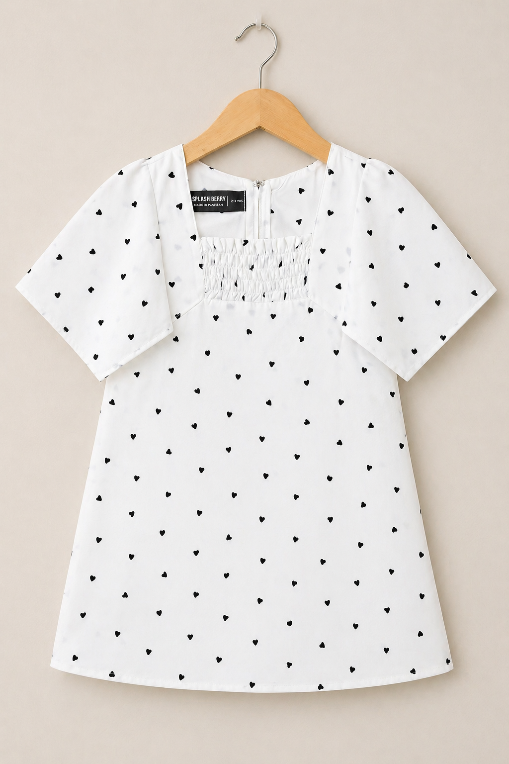 Black Heart Classic Summer Top