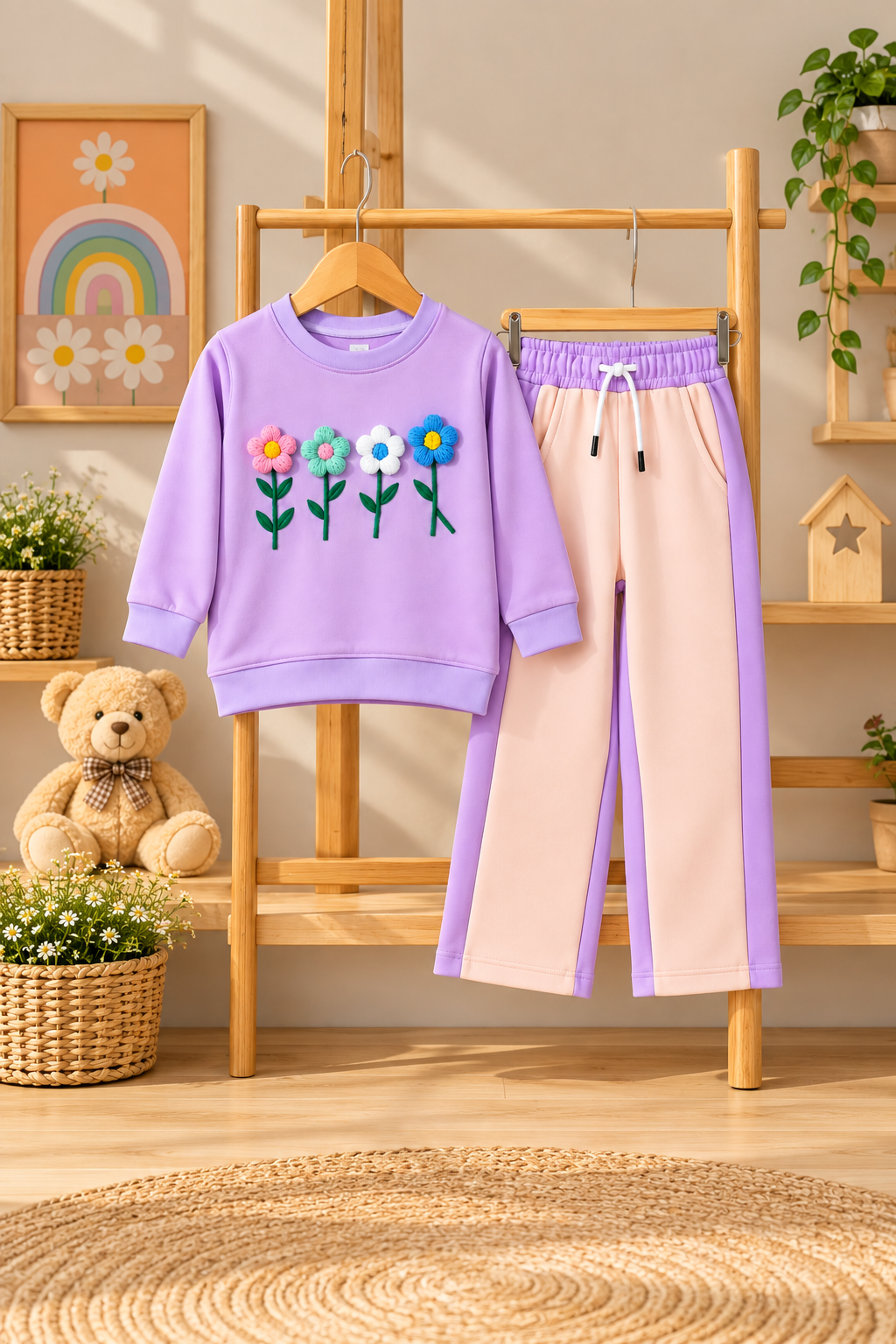 Blossom Buddies Winter Sweatshirt and trouser