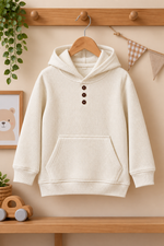 Waffle Comfort Kids winter Thermal hoodie
