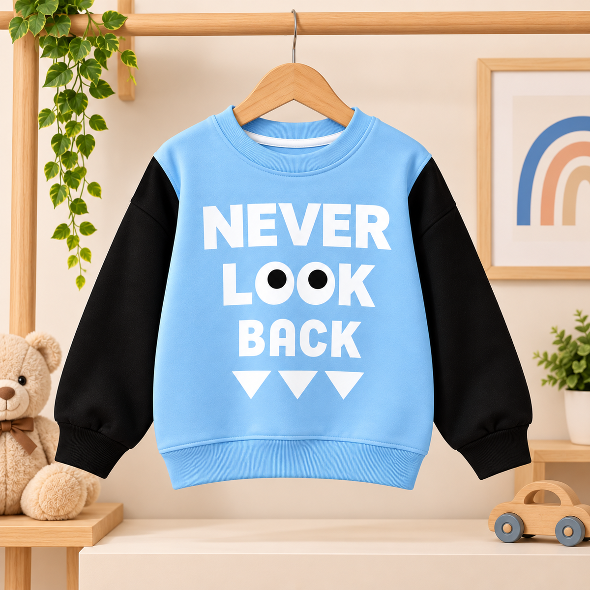 Never Look Back Kids Sweatshirt
