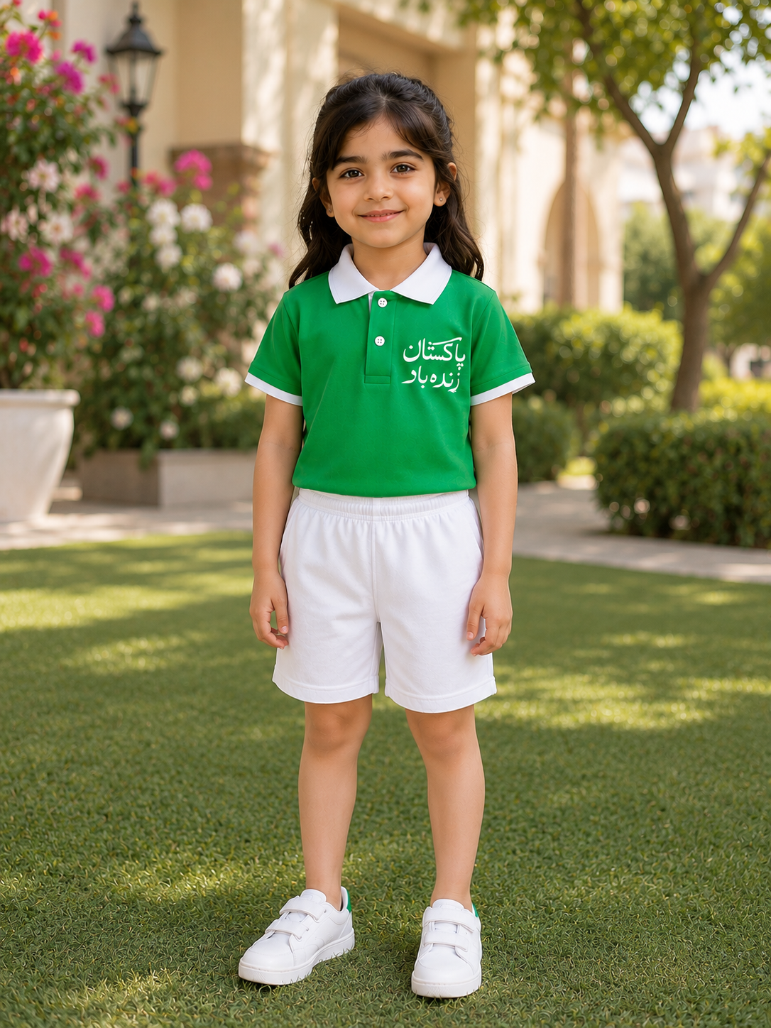 Zindabad Pakista Polo t-shirt and short