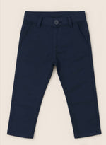 Navy blue kids Strechable cotton pant