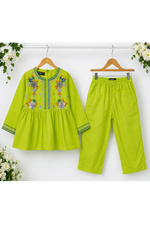 Noor-e-Chaman Embroidered Frok with Trousers
