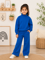 Royal Blue Comfort kids hood & trouser