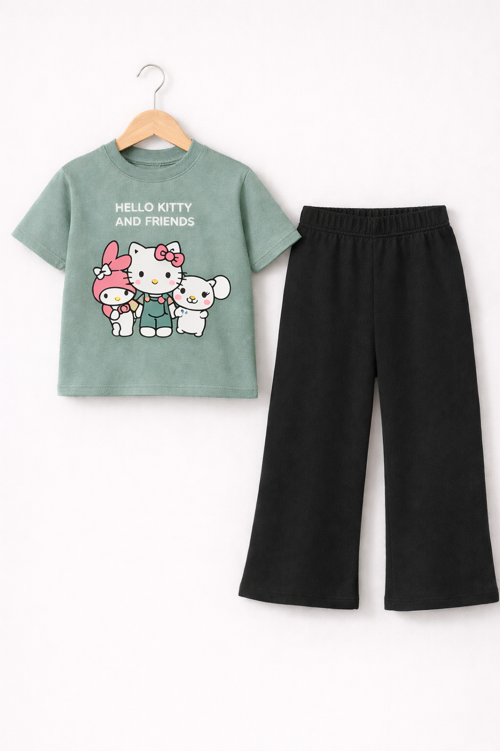 Kitty kids summer tshirt & trouser