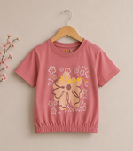 Dusty Rose Bloom Summer T-shirt