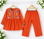 Noor-e-Gulnaar Embroidered Frok With trouser