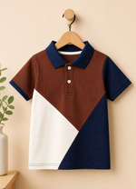 Bold Blocks Polo Summer T-shirt