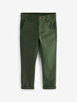 Olive Green kids Strechable cotton pant