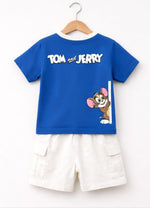 Tom and Jerry kids T-shirt & cargo pocket short