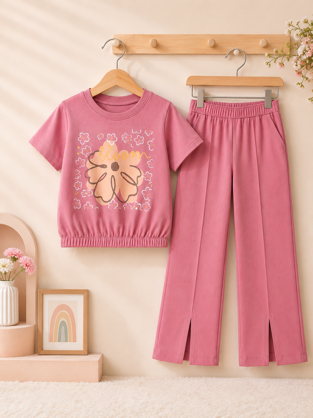 Bloom Beauty Summer t-shirt And Trouser