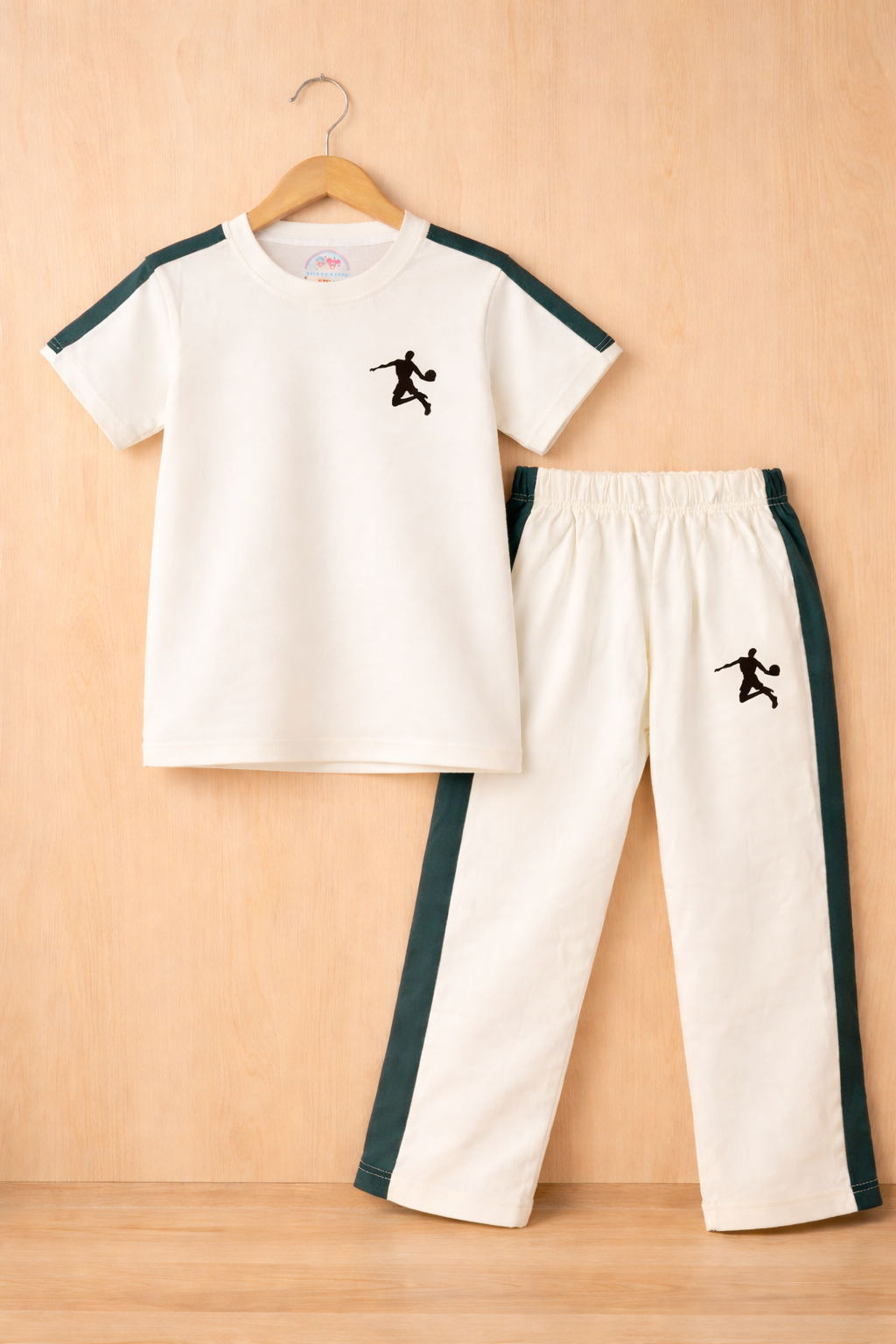 Outdoor jorden kids tshirt and trouser