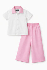 The modern meadow shirt & wide leg trouser