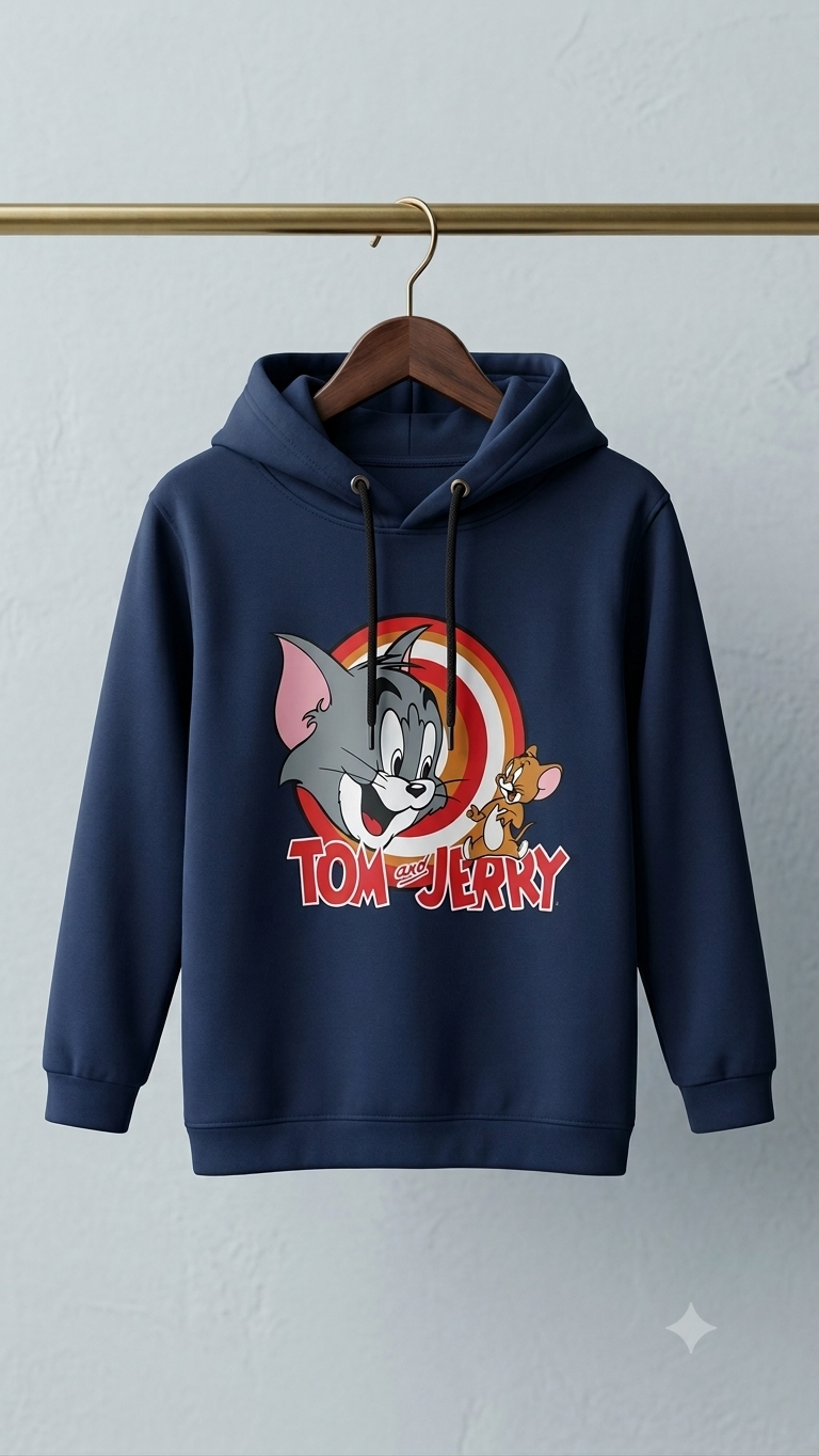 Classic Tom & Jerry Kids Winter Hood