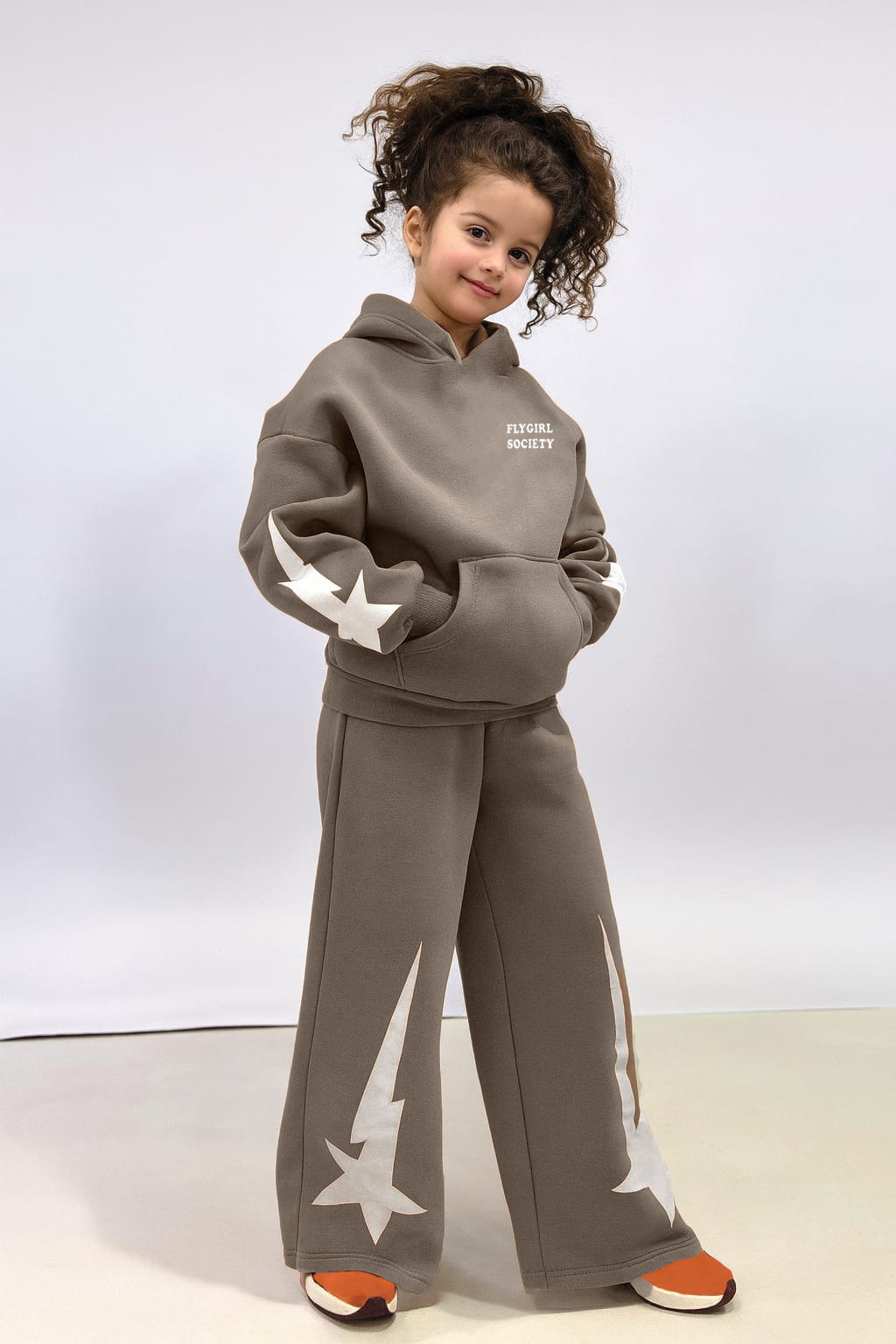 High street kids girls hood & trouser